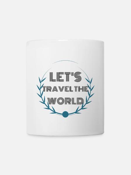 travel - Let us travel - Tasse - Weiß