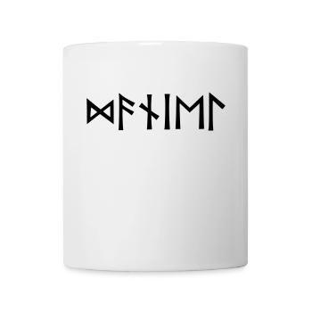 Name - Daniel - in runes - Mug - white - Front