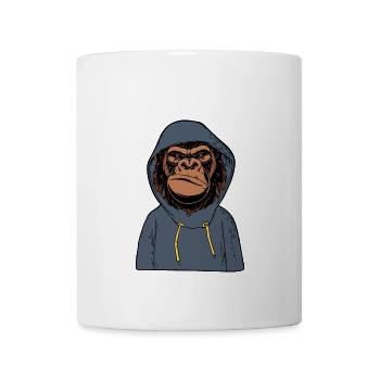 Mad Monkey - Mug - white - Front