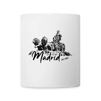 Madrid ma maison - Mug blanc - blanc - Devant