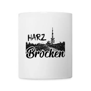 Harz - Brocken - Tasse - Weiß - Vorne