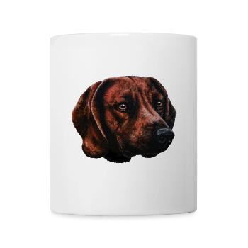 Portrait de chien de soudage - Mug blanc - blanc - Devant