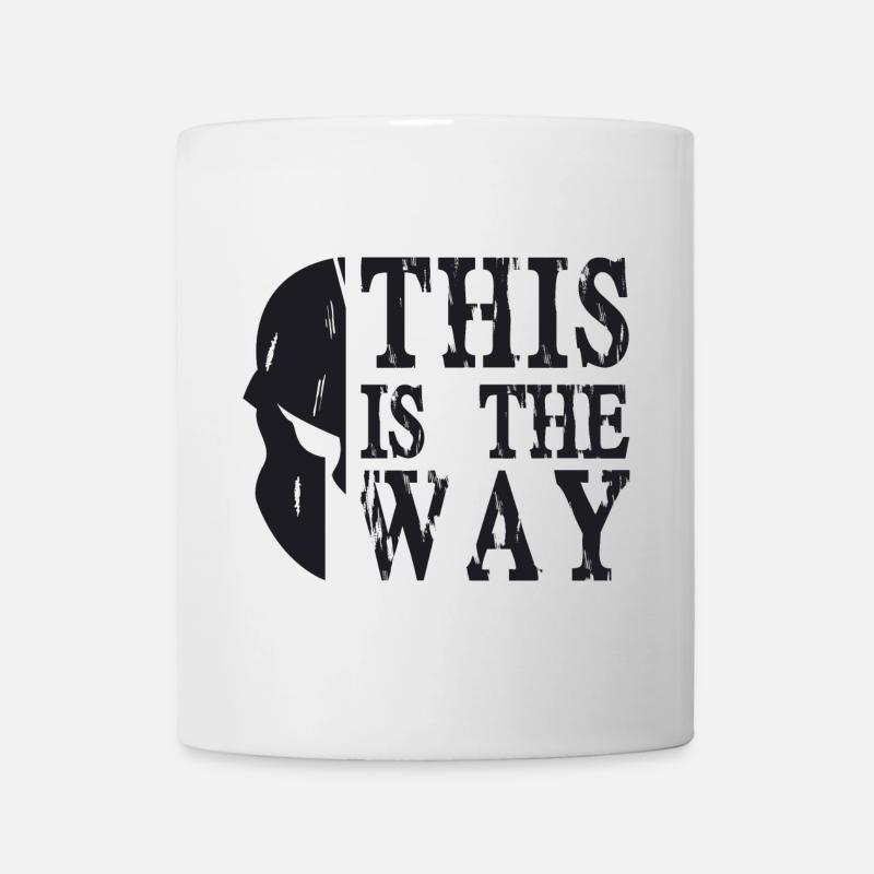 This is the way sparta - Mug blanc - blanc