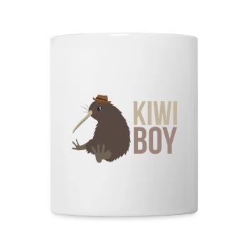 New Zealand Kiwi Boy partner look Funny gift - Mug - white - Front