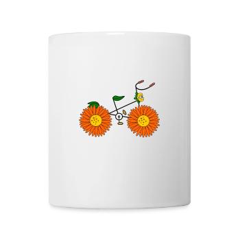 Gruenes Verkehrsmittel - Tasse - Weiß - Vorne