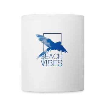 PAPAGEI SUMMER VIBE - Tasse - Weiß - Vorne