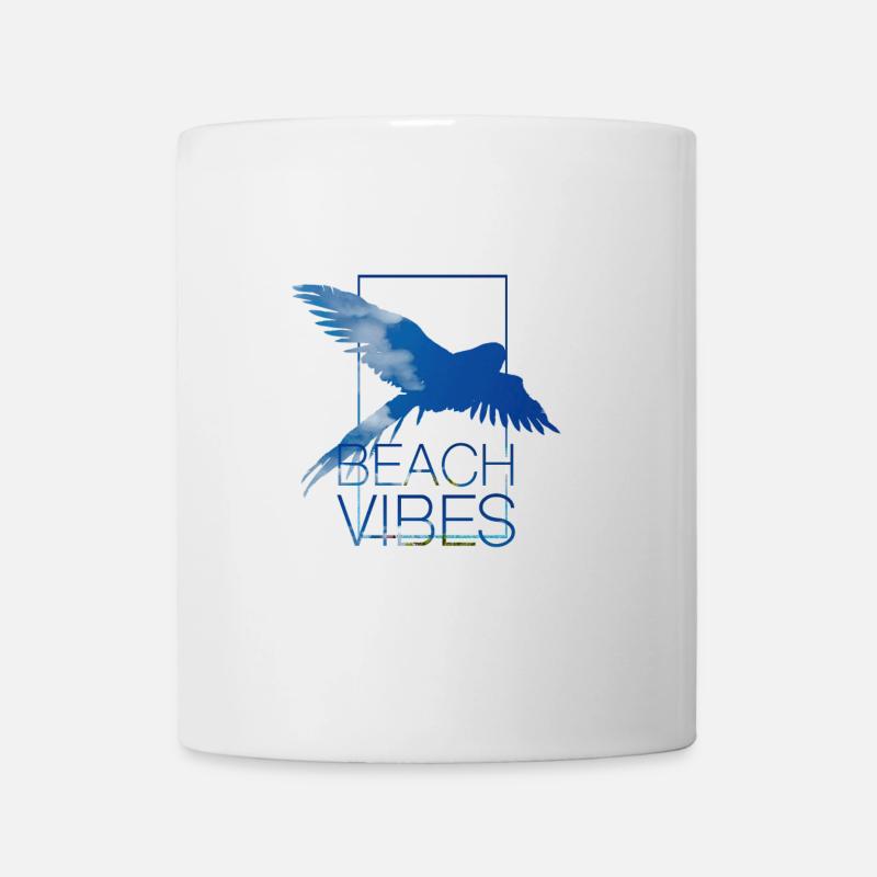 PARROT SUMMER VIBE - Mug blanc - blanc