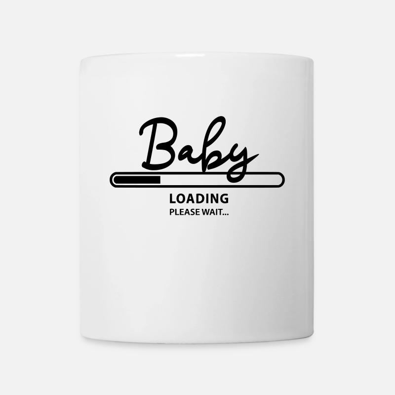 Baby loading - Tasse - Weiß