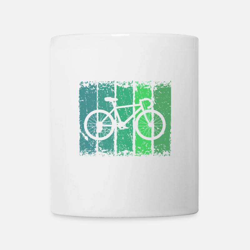 Fahrrad - Tasse - Weiß