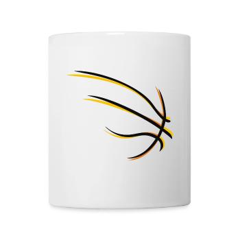 basketball - Tasse - Weiß - Vorne