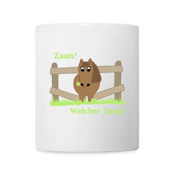 Unschuldiges Pony - Tasse - Weiß - Vorne