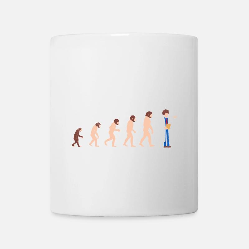 Dentiste évolution Idée cadeau drôle - Mug blanc - blanc