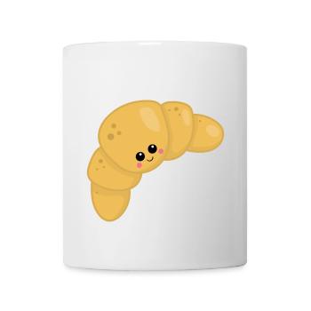 croissant - Mug blanc - blanc - Devant