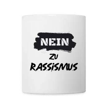 rassismus - Tasse - Weiß - Vorne
