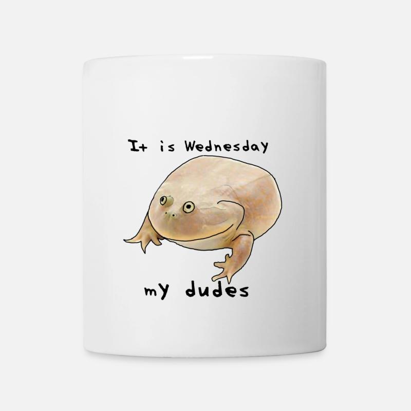 C’est mercredi mes mecs - mème - Mug blanc - blanc