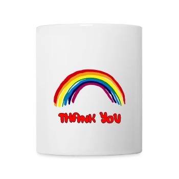 Danke - Tasse - Weiß - Vorne