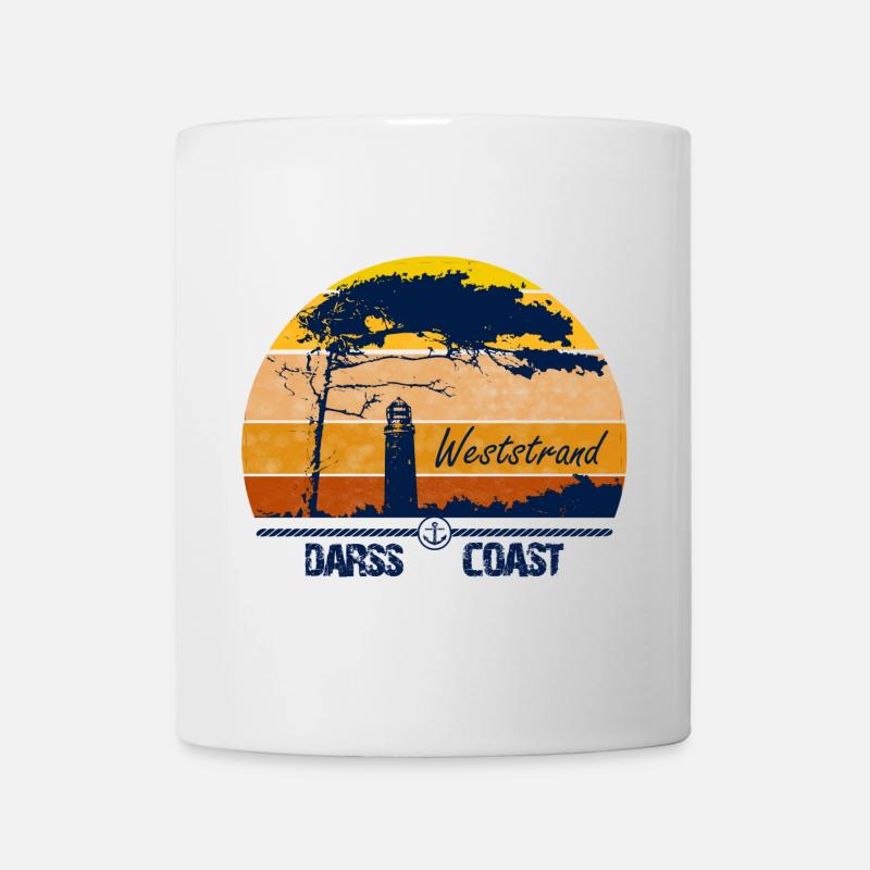 West beach my love - Darss Baltic Sea - Mug - white