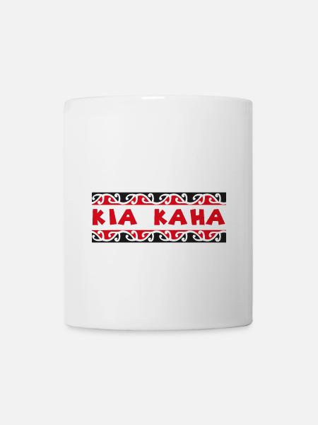 Maori Kia Kaha stay strong Funny gift idea - Mug - white