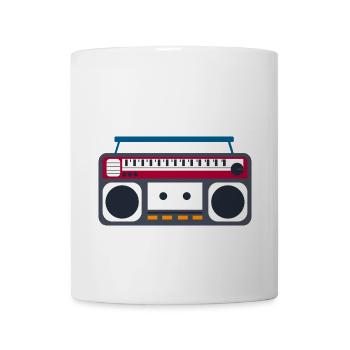 radio - Mug blanc - blanc - Devant