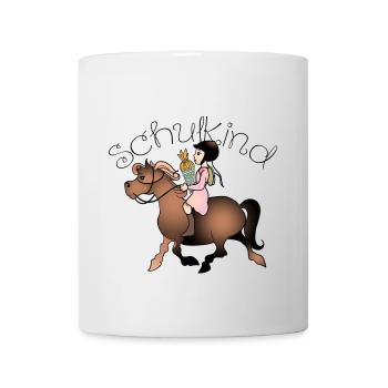 Schulkind - Tasse - Weiß - Vorne