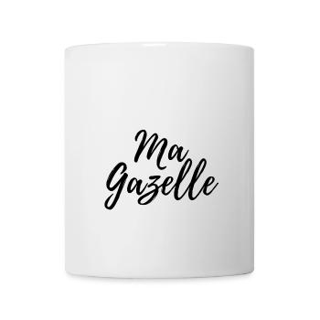 MA GAZELLE - Mug blanc - blanc - Devant