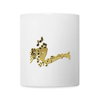 Golden Music - Mug - white - Front