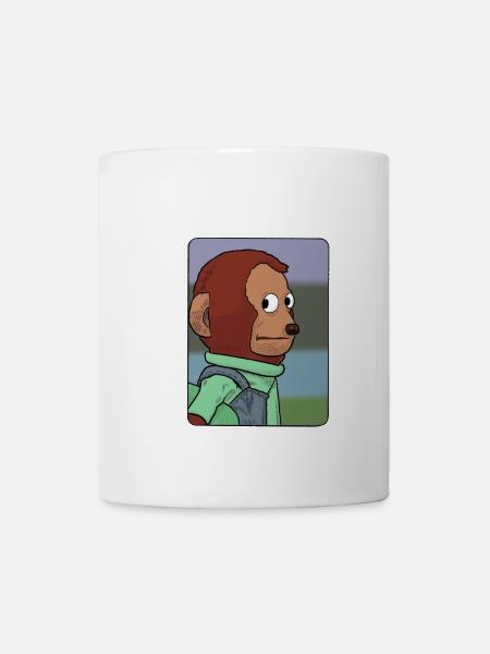 Awkward Monkey Puppet - Tasse - Weiß