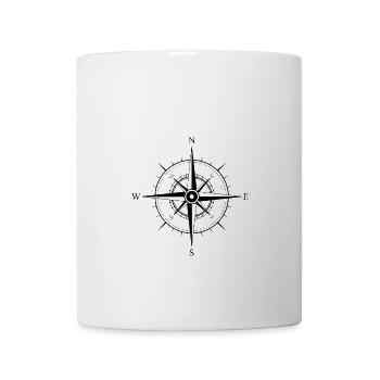 Compass - Mug - white - Front