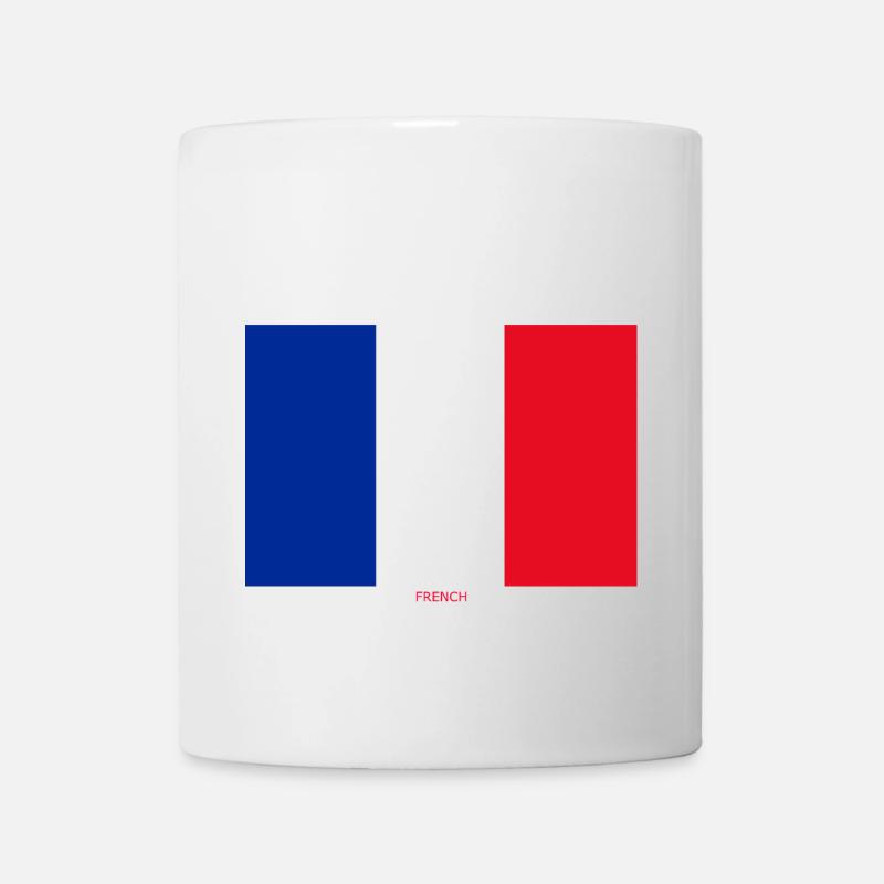 FRENCH FLAG - Mug - white