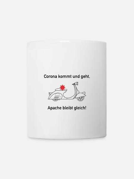 Apache Corona Roller - Tasse - Weiß