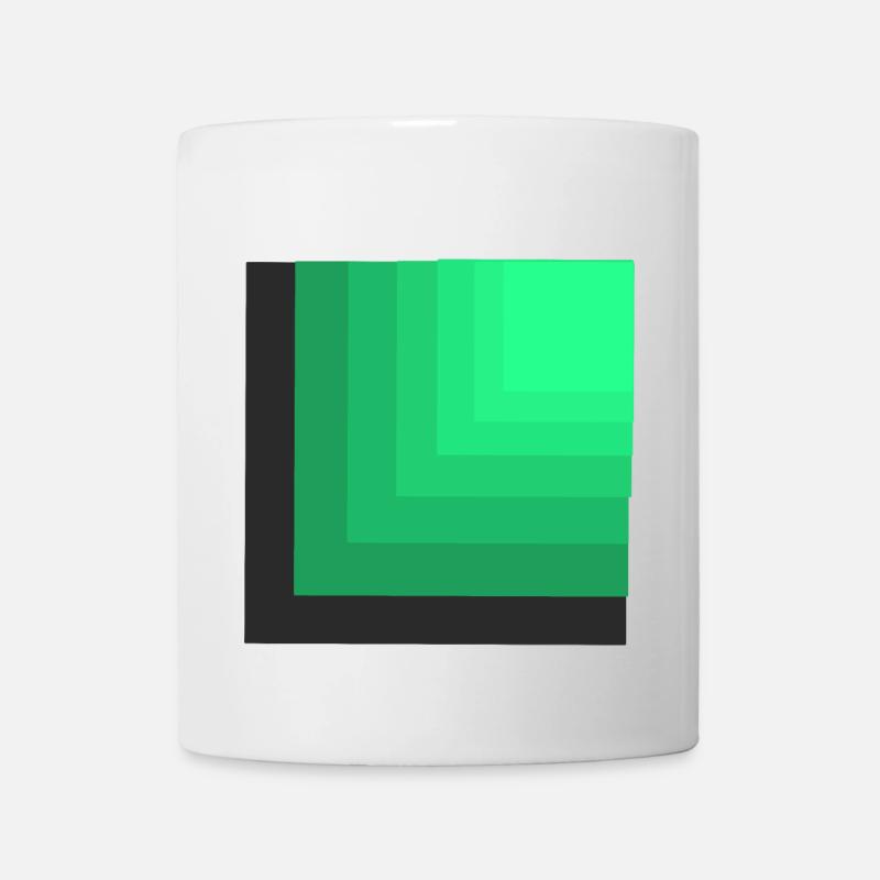 Colors green - Mug - white