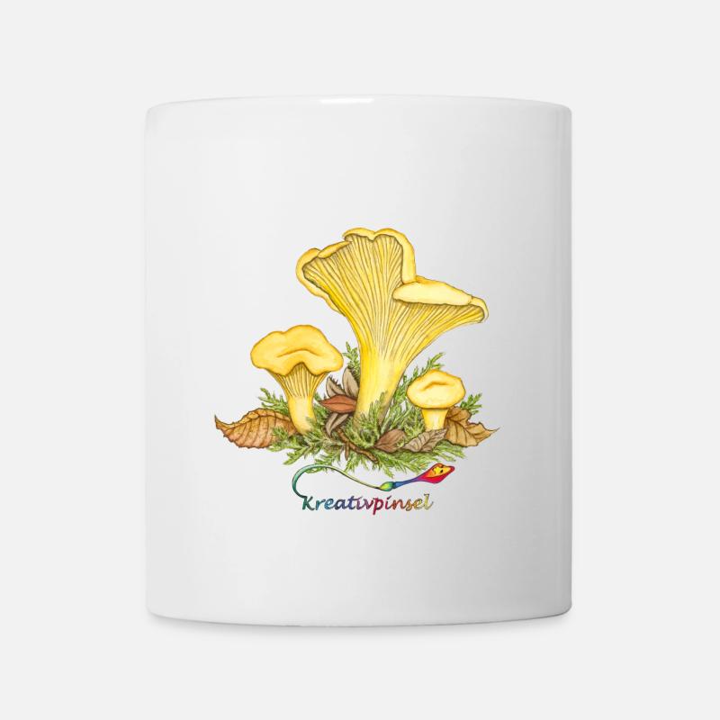 Pfifferling - Tasse - Weiß