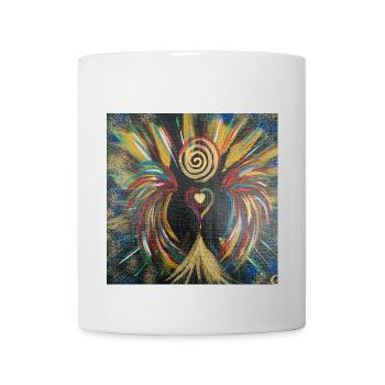 Herzengel "plus grand privilège" - Mug blanc - blanc - Devant