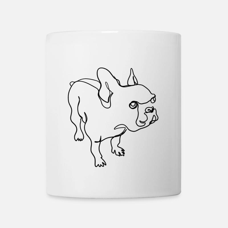 French bulldog - Mug - white