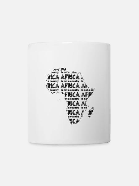Africa is not a country - Mug - white