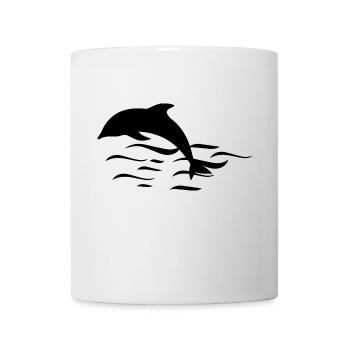 Dolphin Dolphins - Mug - white - Front