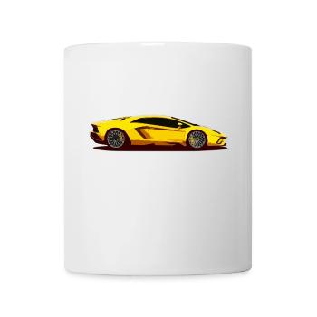 Sports car sports car car - Mug - white - Front