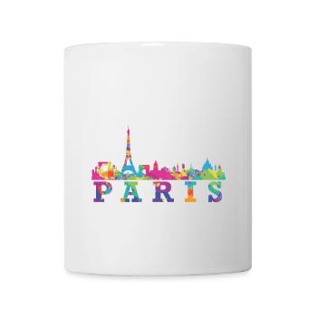 Idée cadeau souvenir Paris Skyline Impression - Mug blanc - blanc - Devant