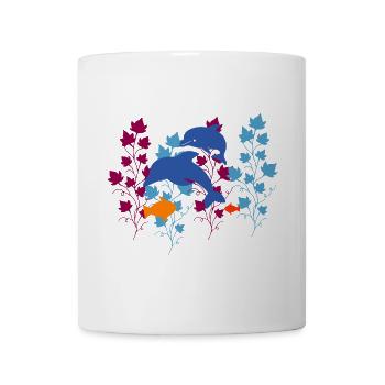 Dolphin dolphin - Mug - white - Front