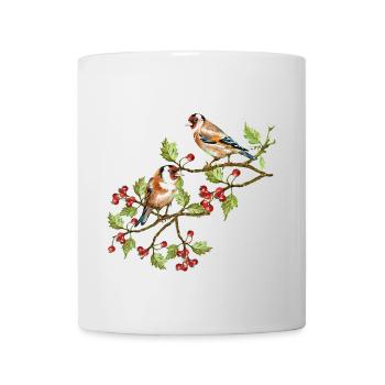 Die Vögel - Tasse - Weiß - Vorne