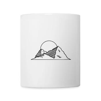 Mountain Sunset - Mug - white - Front