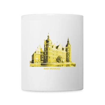 Bad Muskau Oberlausitz Schloss Pückler - Tasse - Weiß - Vorne