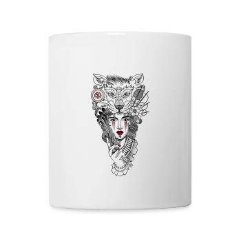 Art japonais - Mug blanc - blanc - Devant