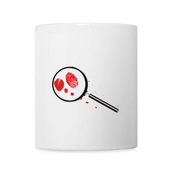 Detectives Magnifying Glass - Mug - white - Front