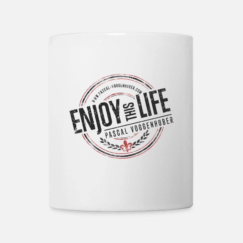 Enjoy this Life® & Fleur de Lys Pascal Voggenhuber - Mug - white