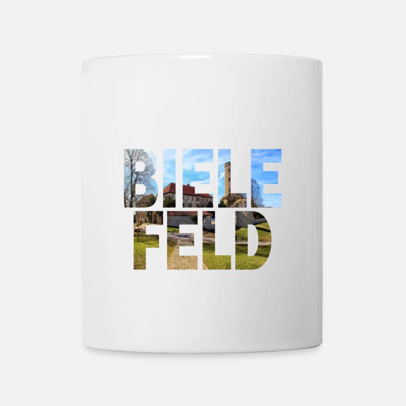 Bielefeld Landschaftsbild - Tasse - Weiß