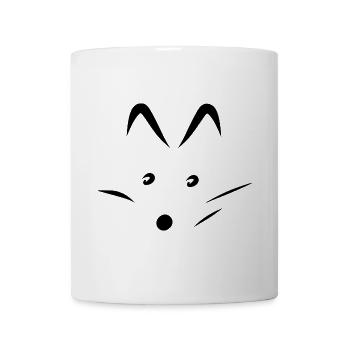 Fuchs - Tasse - Weiß - Vorne