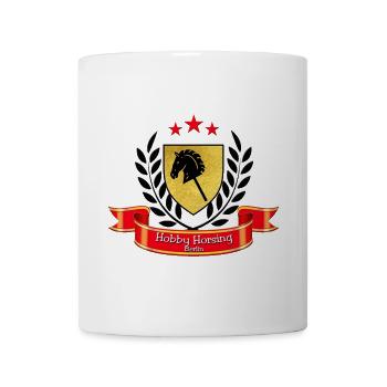 Hobby Horsing Berlin Logo - Tasse - Weiß - Vorne