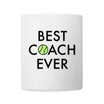 Meilleur entraîneur de tous les temps - Mug blanc - blanc - Devant
