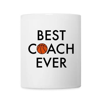 Best Basketball Coach - Tasse - Weiß - Vorne